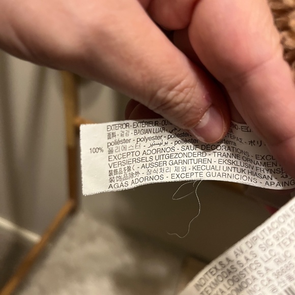 Zara Kids Teddy Full Zip Long Sleeve Jacket - Picture 3 of 4